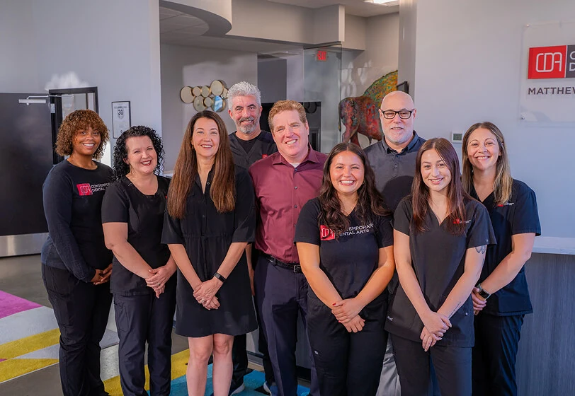The friendly staff at Tulsa family dental in Tulsa OK.