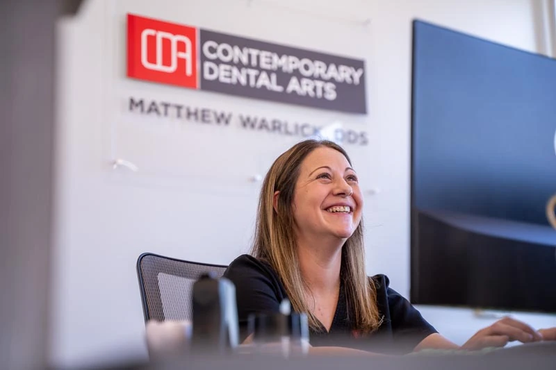 The friendly staff at Contemporary Dental Arts in Tulsa, OK.